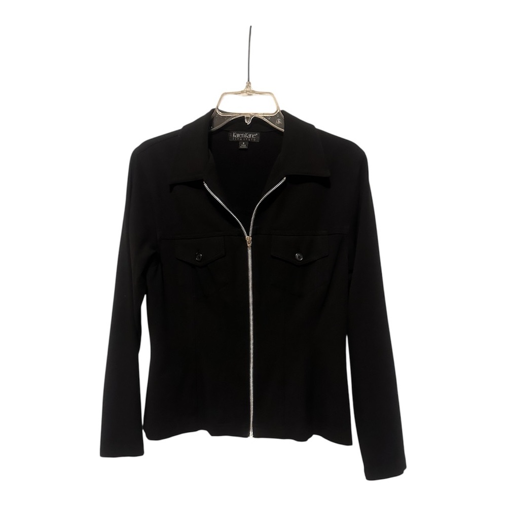Vintage Karen Kane Black Utility Jacket